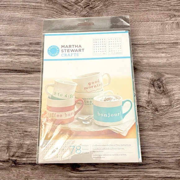 NIP Lot of 6 Arts & Craft Assorted Stencils - Picture 5 of 5